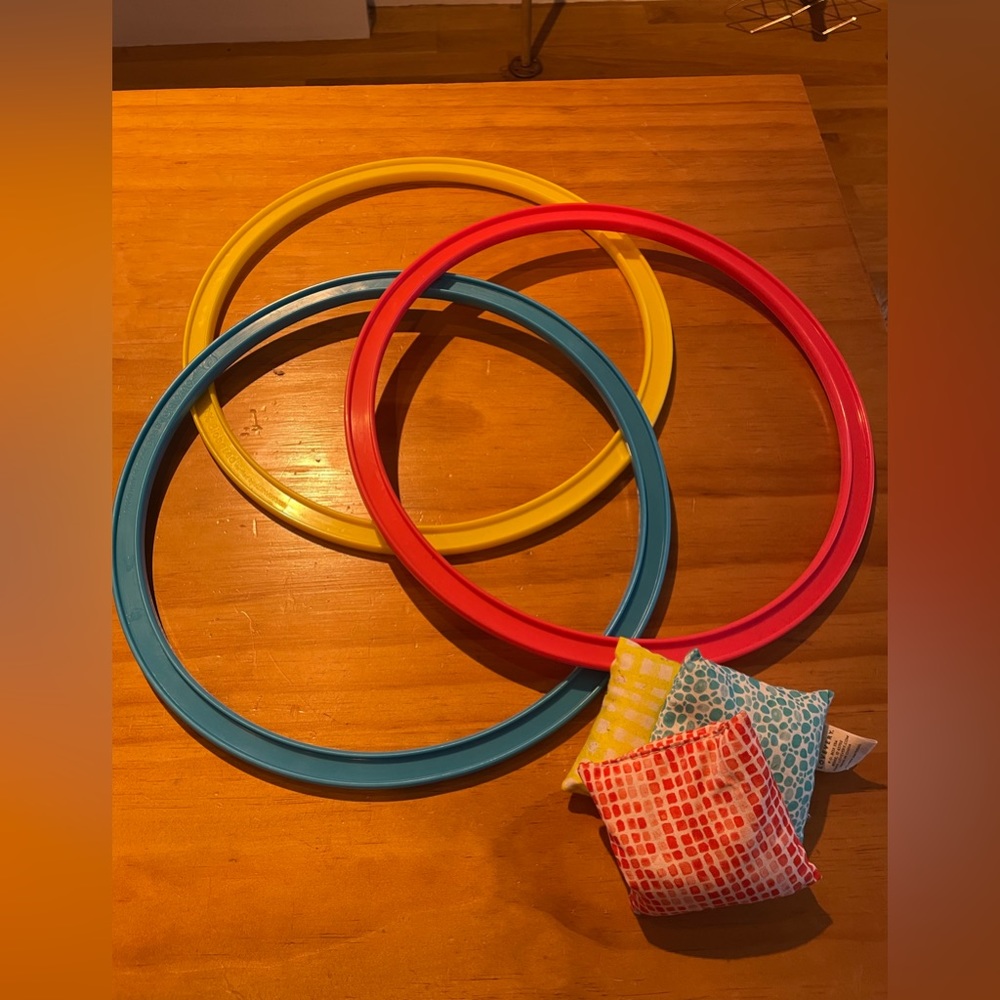 Lovevery Jump-in Eco Hoops & Organic Cotton Bean Bags